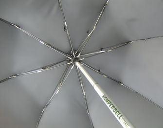Kombinowany kij trekkingowy EuroSchirm Komperdell z parasolem, czarny