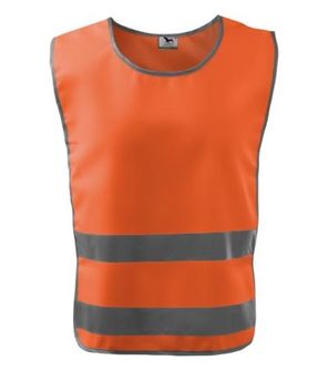 Rimeck Classic Safety Vest kamizelka odblaskowa, pomarańczowa fluoroscencyjna