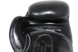 Rękawice bokserskie Katsudo POWER BLACK, czarne