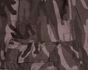 Męskie spodnie ocieplane loshan Alan camouflage pale