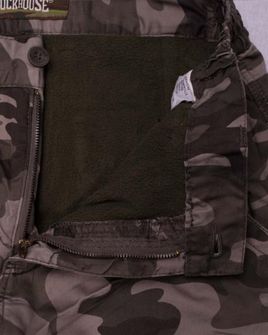Męskie spodnie ocieplane loshan Alan camouflage pale