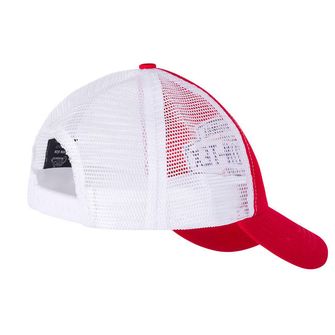 Helikon Trucker czapka z daszkiem z logo, czerwona