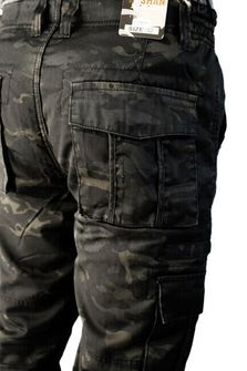 Spodnie męskie Loshan Ragnar wzór dark camo