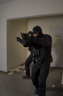 Pentagon Pasek Police, czarny, 5cm