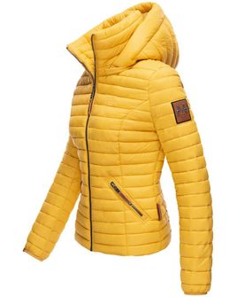 Marikoo LOWENBABY Damska przejściowa kurtka z kapturem, żółta