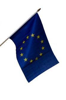 Flaga Unia Europejska 43cm x 30cm, mała