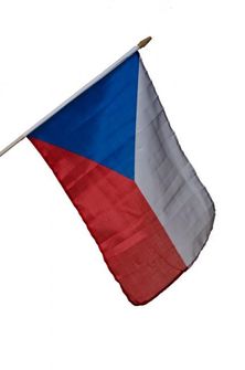Flaga Republiki Czeskiej 43cm x 30cm, mała