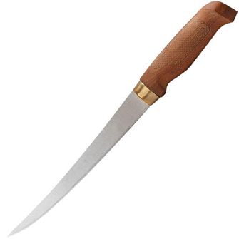 Marttiini nóż do filetowania classic superflex ze skórzanym etui, ostrze 19cm