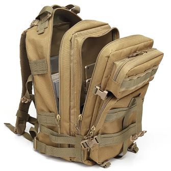 Wodoodporny plecak taktyczny Dragowa Tactical 45L, czarny