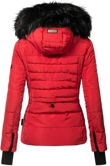 Navahoo Adele damska kurtka zimowa z kapturem, czerwona