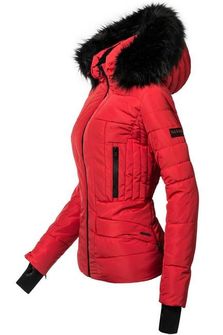 Navahoo Adele damska kurtka zimowa z kapturem, czerwona