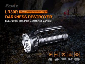 Fenix LR80R latarka ładowalna