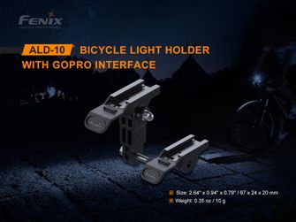 Uchwyt na kierownicę roweru Go-Pro Fenix ALD-10