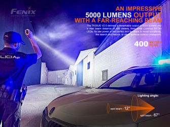 LED Fenix TK35 UE V2.0 latarka (5000 lumenów)