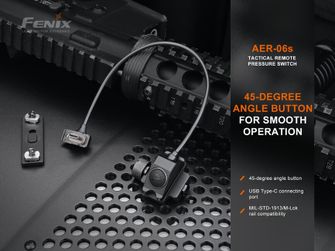 Przełącznik taktyczny na kablu Fenix AER-06S