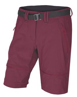 Damskie spodnie outdoorowe Husky Pilon bordowe