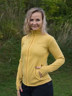 Damska bluza Husky Artic Zip w kolorze żółtym