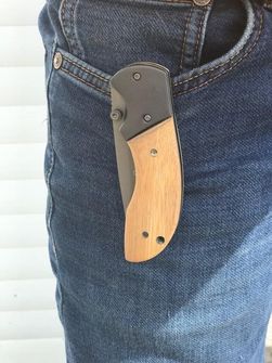 BÖKER® Pioneer Wood nóż składany 19,2 cm