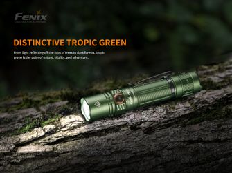 Latarka LED Fenix PD35 V3.0 - tropikalna zieleń