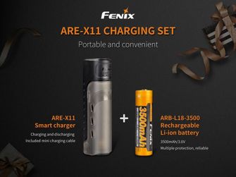 Ładowarka USB Fenix ARE-X11 +, 3500 mAh, aku (Li-ion)