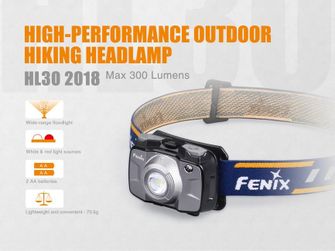 Fenix HL30 XP-G3 latarka czołowa, 300 lumenów