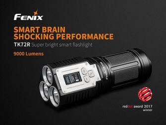 Fenix TK72R LED latarka akumulatorowa, 9000 lumenów