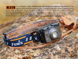 Fenix latarka akumulatorowa HL32R