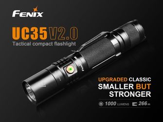 Fenix UC35 XP-L latarka akumulatorowa, 1000 lumenów