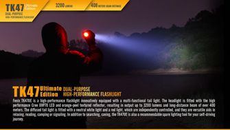 Latarka LED Fenix TK47 Ultimate Edition, 3200 lumenów