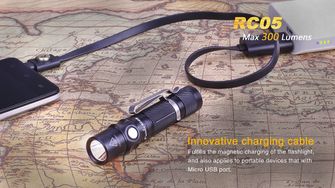Fenix RC05 latarka akumulatorowa, 300 lumenów