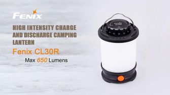 Fenix CL30R akumulatorowa latarnia turystyczna, 650 lumenów