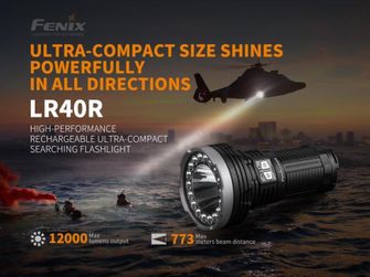 Mocna latarka Fenix LR40R