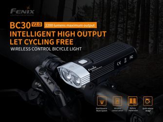 Fenix ładowalna lampka rowerowa Fenix BC30 V2.0