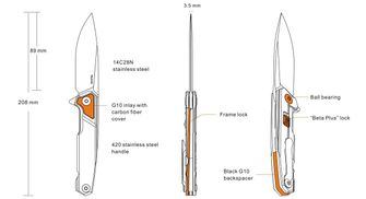Nóż składany Ruike P875-SZ
