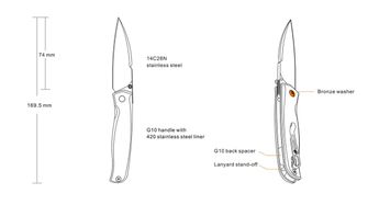 Nóż składany Ruike P662-B