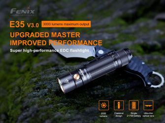 Fenix latarka LED E35 V3.0
