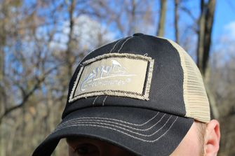 Helikon Trucker czapka z daszkiem z logo, czarna/khaki