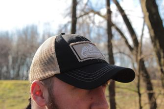 Helikon Trucker czapka z daszkiem z logo, czarna/khaki