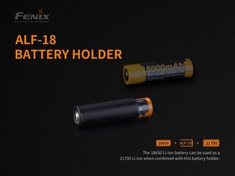 Adapter Fenix ALF-18 do akumulatora 21700