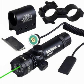 Armed Forces laserowy znacznik celu do broni, 5mW, zielony