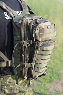 MFH US assault plecak, Woodland 30L