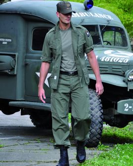 Mil-Tec Spodnie M64 VIETNAM zielone