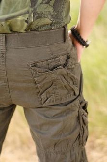 Krótkie spodnie Mil-tec Vintage Prewash Black