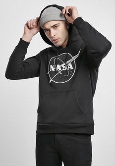 NASA Insignia męska bluza z kapturem, czarna