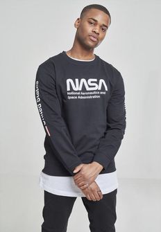 NASA US Crewnec męska bluza, czarna