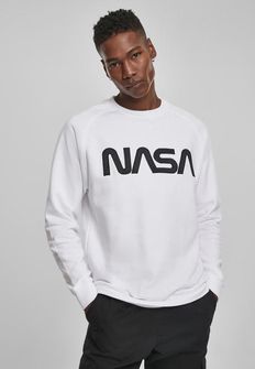 NASA EMB Crewneck bluza męska, biała