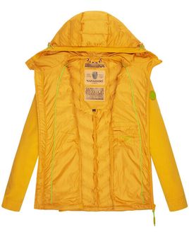 Damska kurtka outdoorowa Navahoo NIMM MICH MIT, żółta