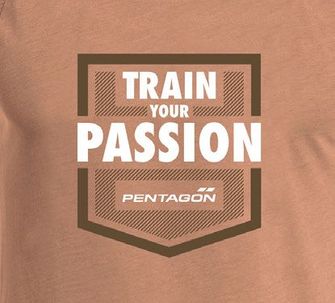 Pentagon Astir Train your passion koszulka, bialy