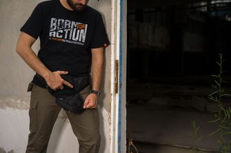 Pentagon Born for Action, koszulka, czarna