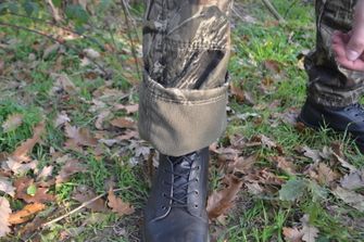 Spodnie męskie ocieplane Loshan Leafy wzór Realtree ciemne
